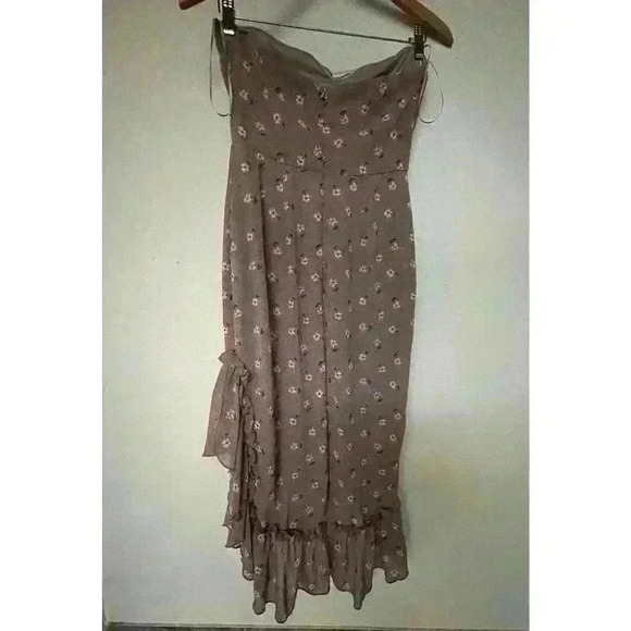 SUPERDOWN Dion Strapless Dress Dusty Rose S - Picture 5 of 5